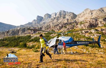 8. Canadian Rockies Heli Run