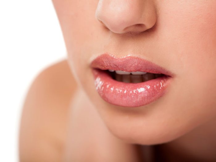 Tawny nude lip colour