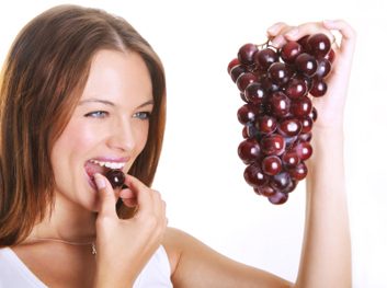 overeating grapes