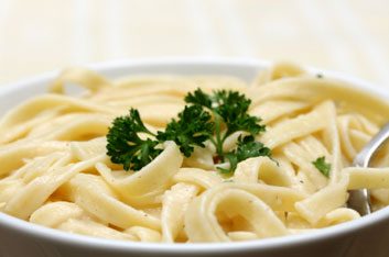 pasta with parmesan