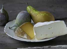 pear and goat cheese