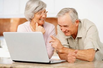 elderly remote care laptop