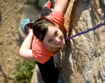 How to fall in love with rock climbing