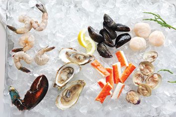 Seafood and shellfish