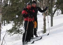Stay fit with cross-country skiing