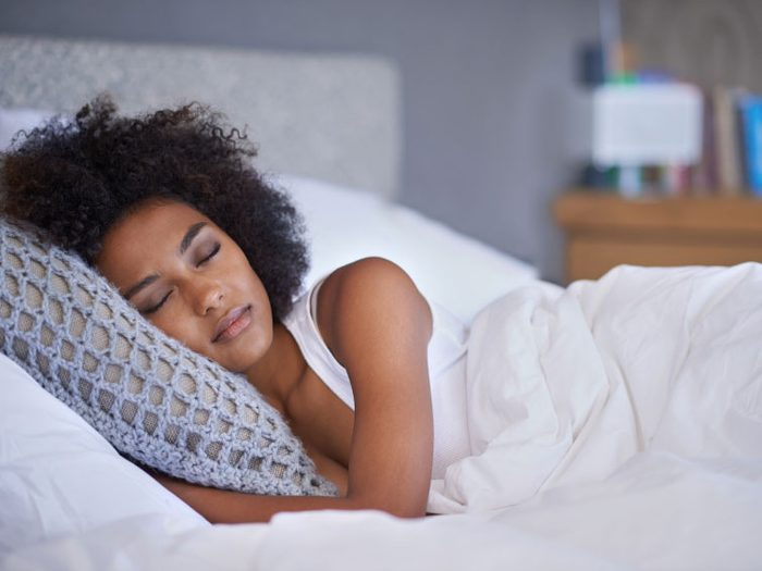 Your sleep is more disrupted at a particular time of the month.