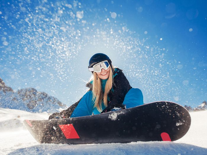 Benefits of skiing for happiness