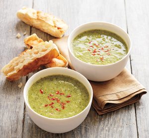 Broccoli-Pistachio Soup