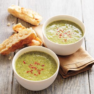 Broccoli-Pistachio Soup
