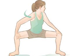 Squat stretch