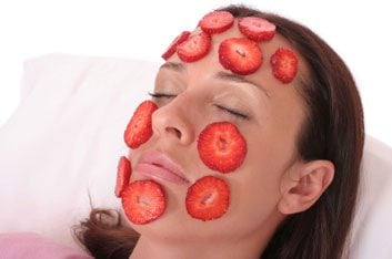 strawberry face