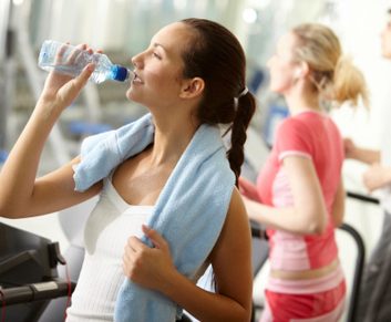 water break workout gym