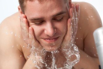 man skincare face wash