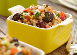 Wheat Berry Salad with Coronation Grapes