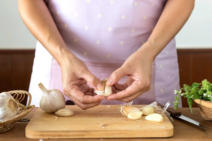 healthy eating garlic