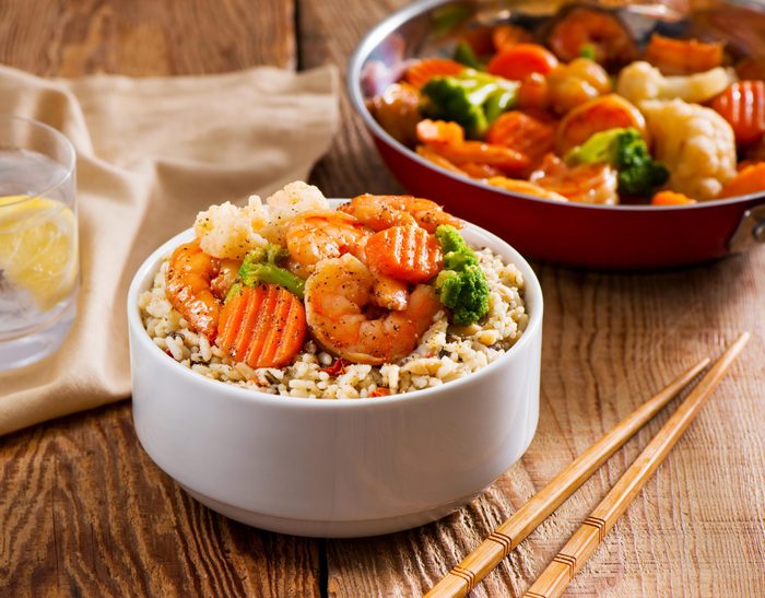 Vegetables-Shrimp-Rice