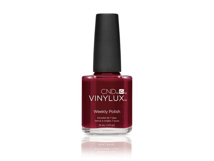 CND Vinylux Weekly Polish in Oxblood