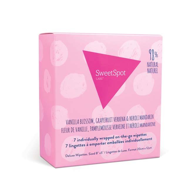 SweetSpot Labs - On-the-Go Wipettes - Box