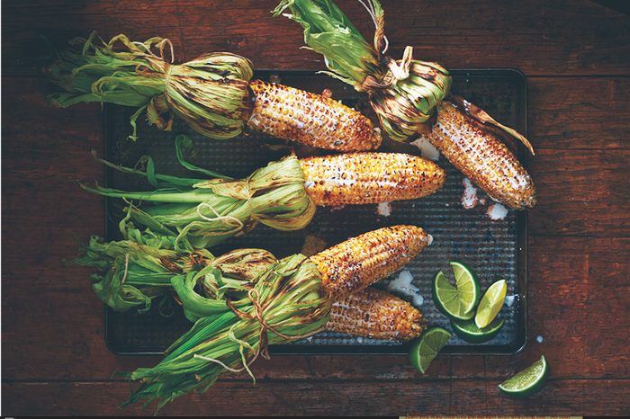 healthy side dishes | grilled corn