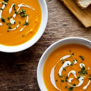 This Sweet Potato and Carrot Soup Is a Filling Dish for a Chilly Fall Day
