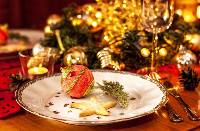 stay healthy during the holidays - christmas dish