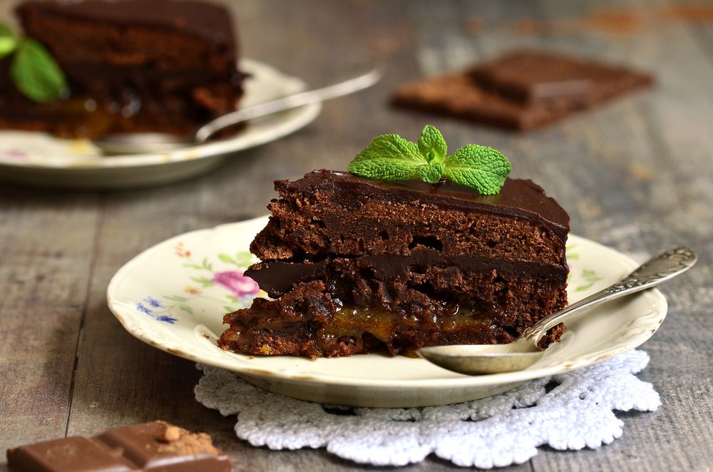 dark chocolate torte