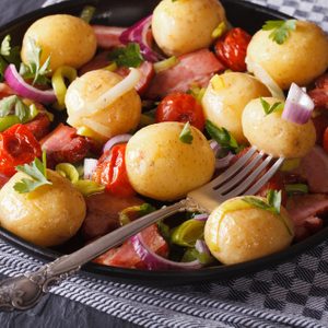 Warm Potato and Artichoke Salad