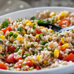 Corn and Whole-Wheat Salad