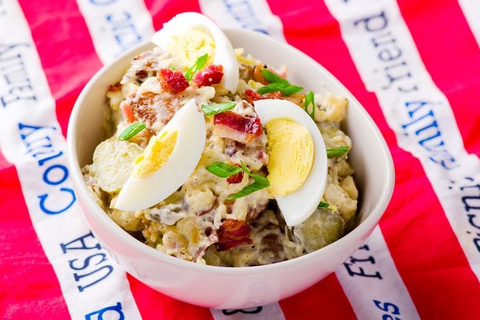 Potato Egg Bacon Salad | egg recipes
