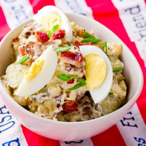 Potato, Egg and Bacon Salad