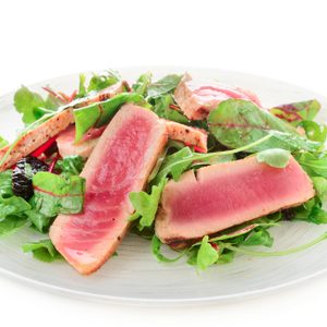 Tuna and Pink Grapefruit Salad