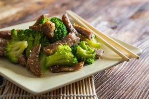 Thai Beef and Broccoli Salad