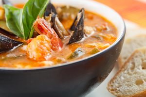 Easy Bouillabaisse With Rouille
