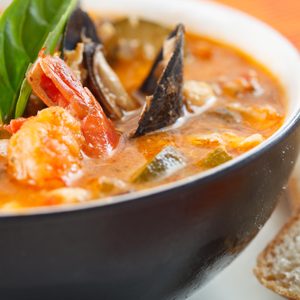 Easy Bouillabaisse With Rouille