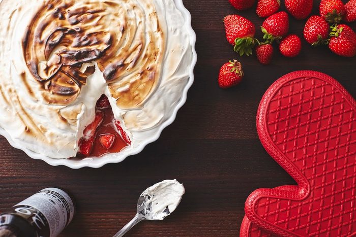 fridge-friendly recipes | Marshmallow and Strawberries Gratin