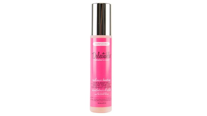 Delectable by Cake Beauty strawberry hair and body mist