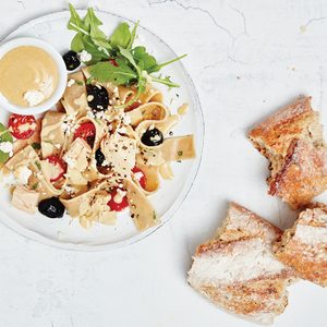 Pasta Pan Bagnat with Tuna and Olives