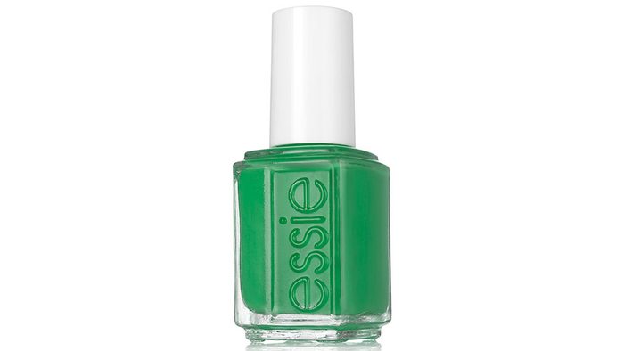 Kelly green nail polish