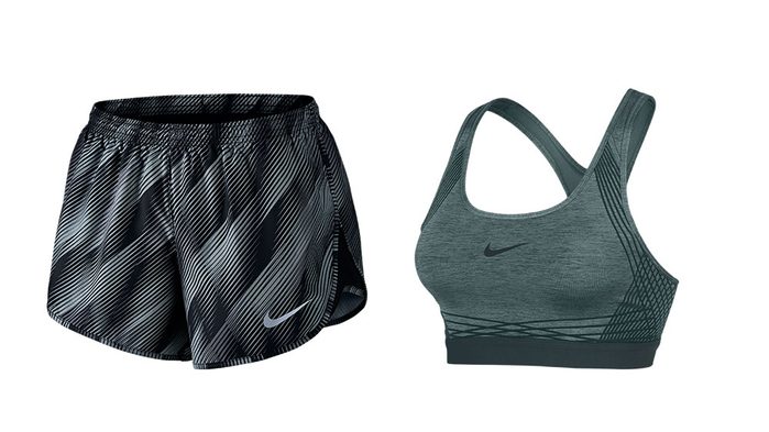 sport bra or shorts