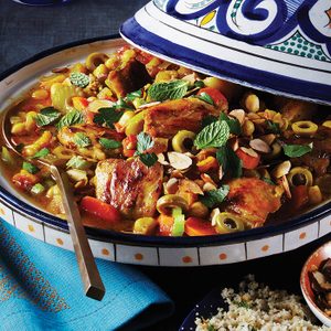 Chicken “Tagine” with Herbed Orange Couscous