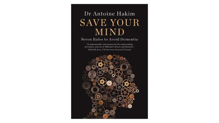 Book cover image of Save Your Mind, black with watch parts to make up a silhouette of a head