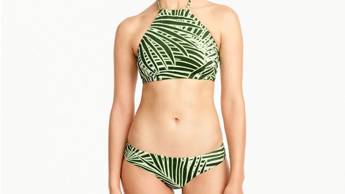 Palm halter bikini 