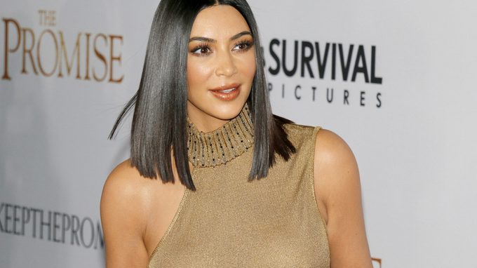 Red carpet of Kim Kardashian