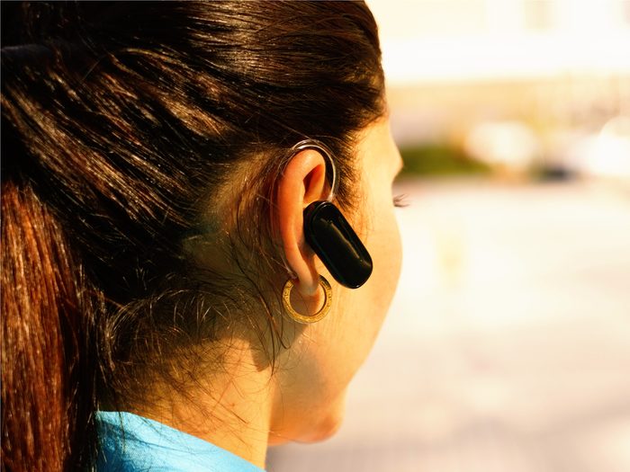You may be breaking out with acne because of your Bluetooth