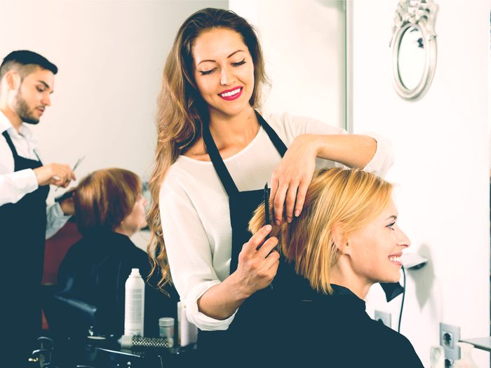 Hair stylist secret: don't cancel at the very last minute