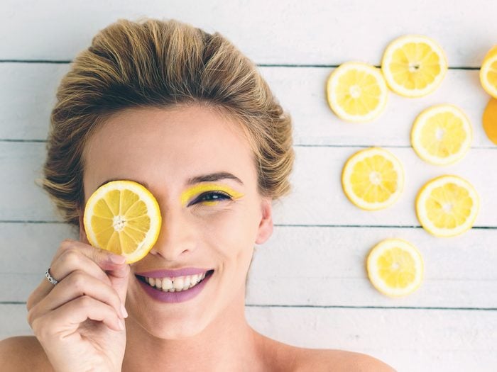 Reduce Wrinkles Naturally with Lemon juice