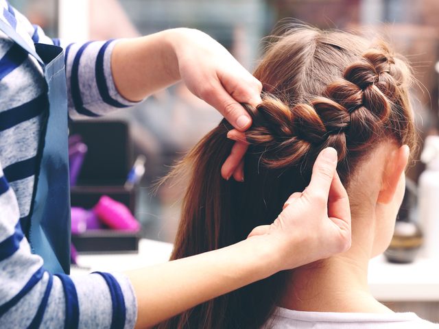 Hair stylist secret: don't show up with hair thats greasy, tangled, or smelly
