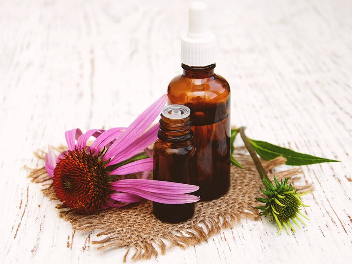Echinacea is one of the surprising home remedies for acne
