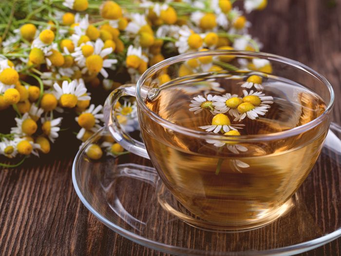 Chamomile is one of the surprising home remedies for acne