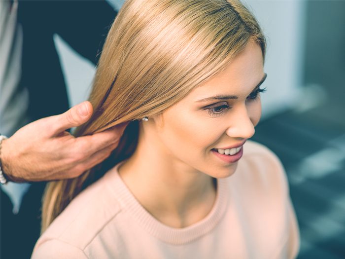  Hair stylist secret: they keep notes about you on your client card